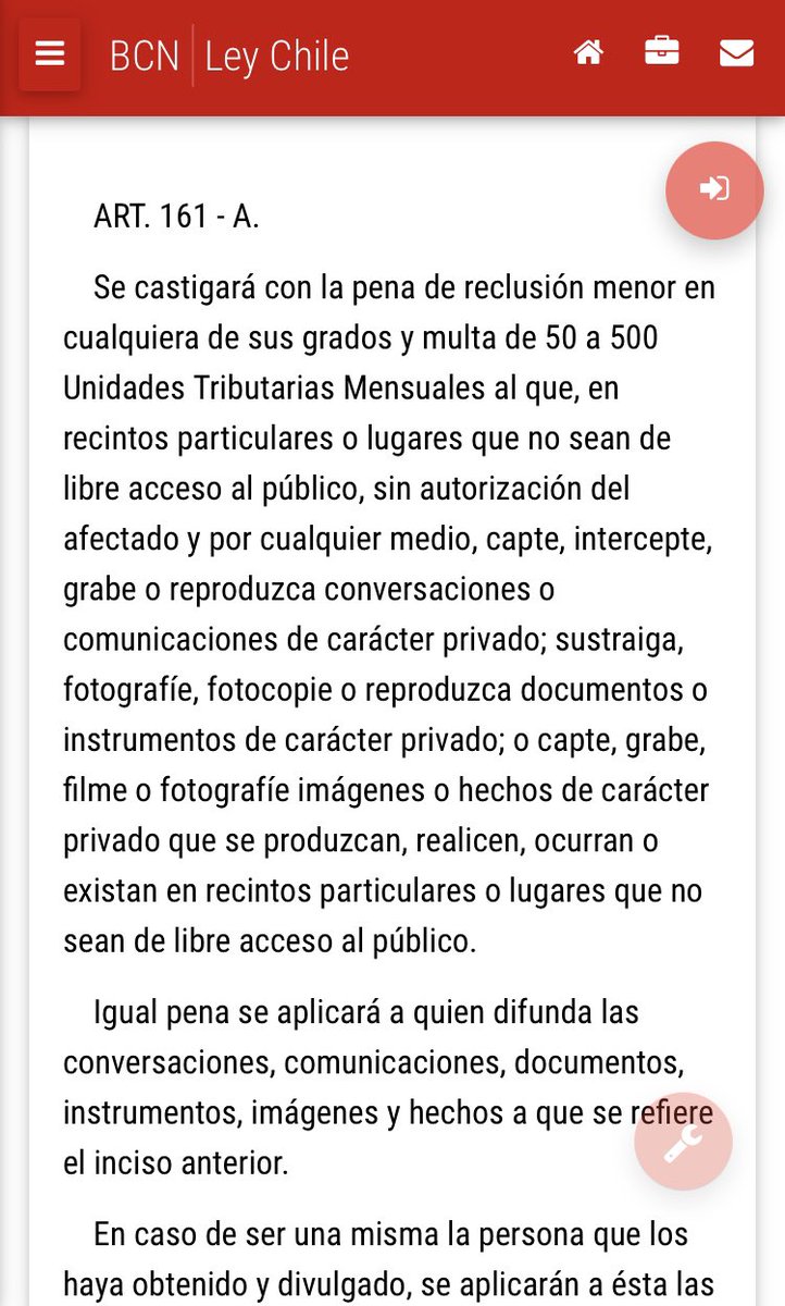 Para quienes se espantan por lo señalado por el diputado Winter. Art. 161-A del Código Penal establece delito de grabación y difusión de conversacionesprivadas. Llamar a que se investigue penalmente un delito es lo mínimo ante lo ocurrido en Cancillería.