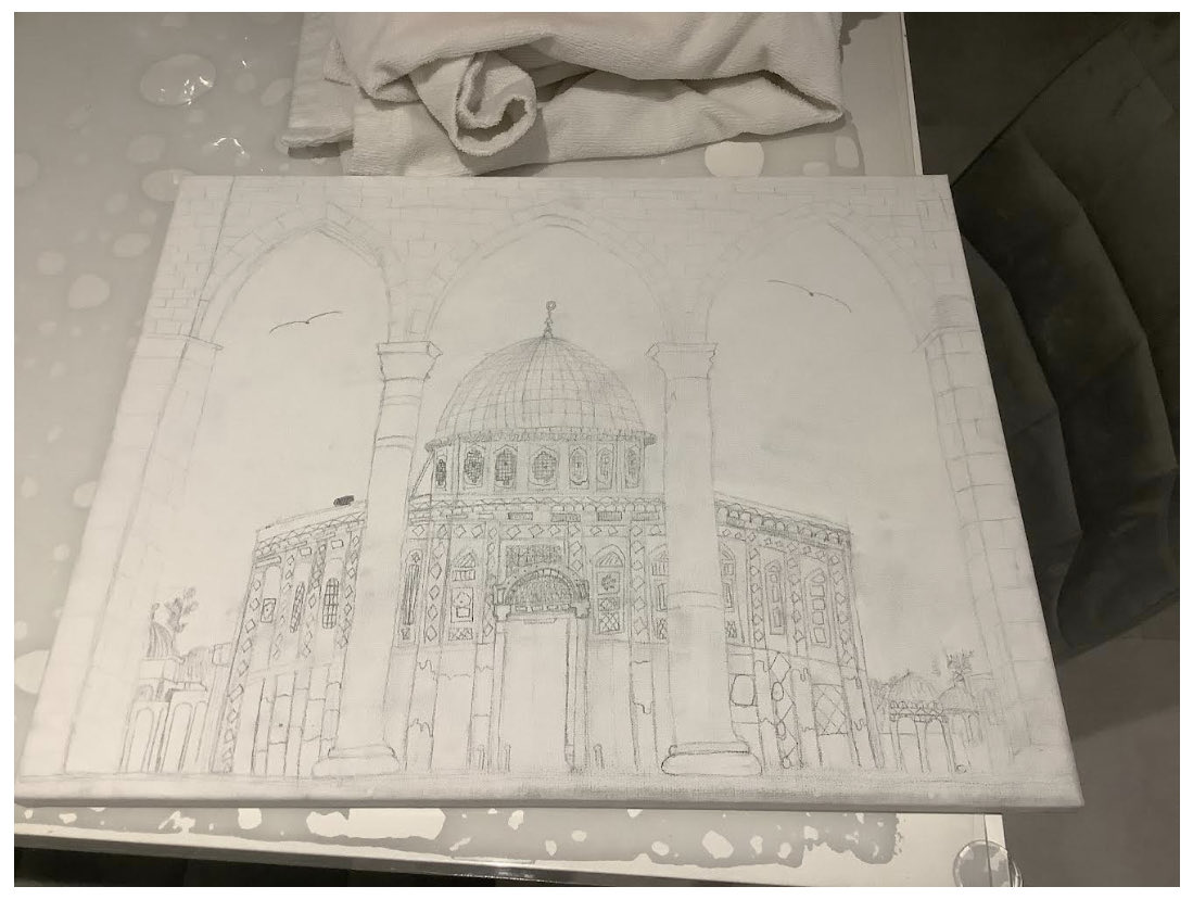 👑Ayat has been inspired by our SKS architecture units and shares her intricate ‘weekend Art’ ✨ We think she would be an amazing GCSE Artist #aspirationalartist #chooseart #futurearchitect #beautifularchitecture