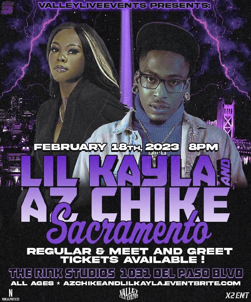 incognitoyam's tweet photo. Lil Kayla x Az Chike Live in Sacramento Feb. 18th ๐ฅ๐ฅ POP OUTT
@thereallilkayla @AzChike #1015MGMT #1015Digital https://t.co/K7ZvXlr6mI