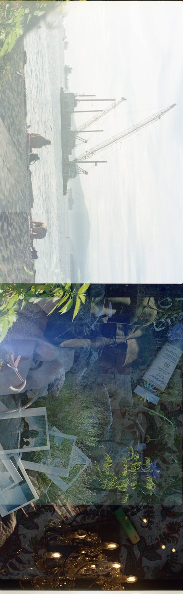 Double Exposures from the summer. 
🎞️ Kodak Gold 400 
click for full image.