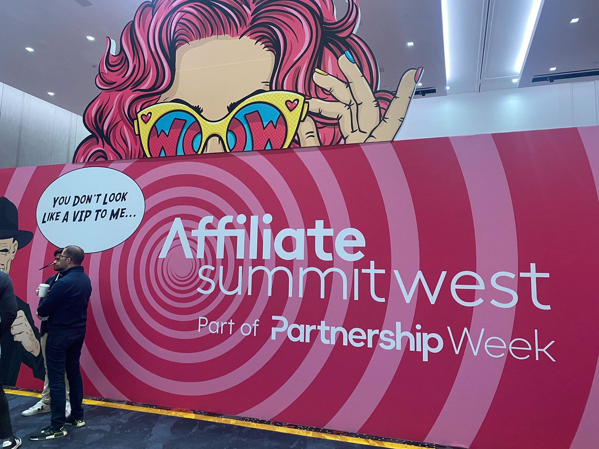 We have had a great day two at ASW! Great people, great companies and great mentality! 💪 #AffiliateMarketing #ai #videocreation