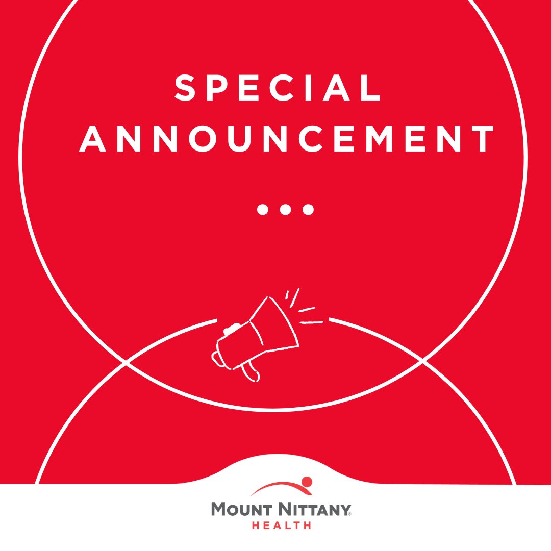 MountNittany's tweet photo. For the safety of our patients and staff, there will be several schedule changes on Wednesday, January 25th due to inclement weather. For a full list of updated hours, please visit: https://t.co/RSvIDu64GH https://t.co/BOJ4TTjfSL