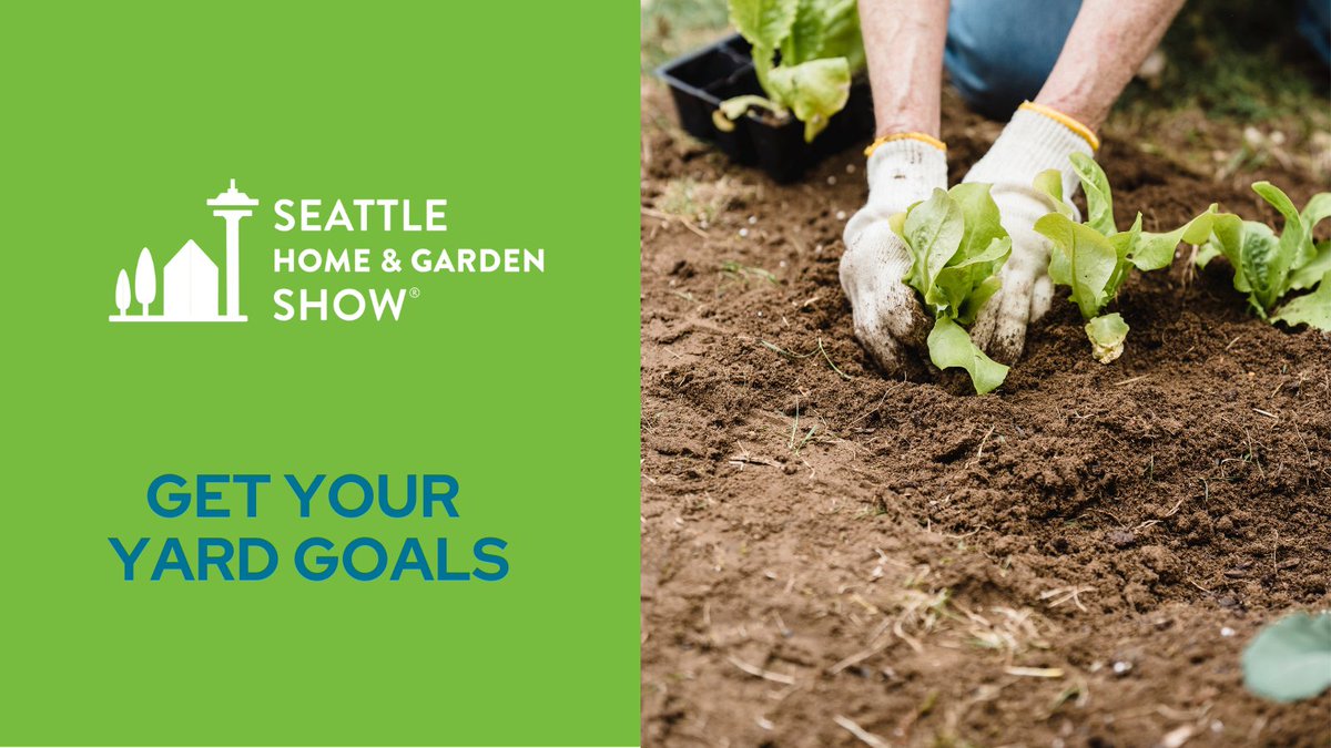 Get the yard and garden of your dreams. Check out our gardening displays and booths at the Seattle Home &amp; Garden Show! 

Get your tickets today ➡️ seattlehomeshow.com

#SeattleHomeShow #Seattle #GardenShow #PNW