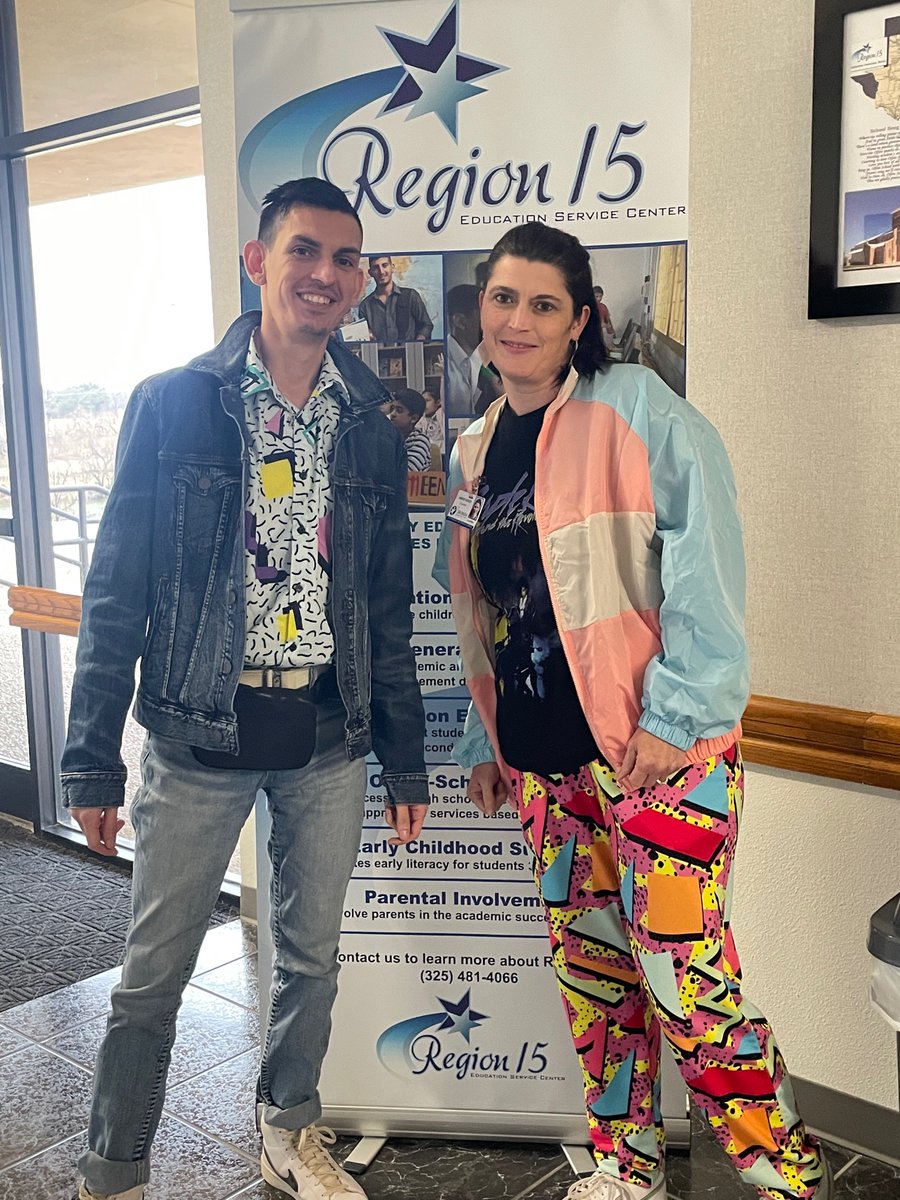 Takin the 80’s party to the region center! Rockin and Rollin everywhere we go! #80RockinDaysAtSAISD
@Lone_StarTexans