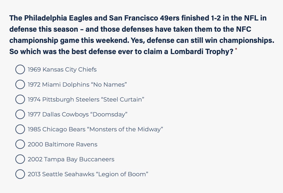 DNVR_Broncos's tweet photo. The 2015 Broncos Super Bowl defense not even included on this. SMH. https://t.co/EyTFUcHLjp