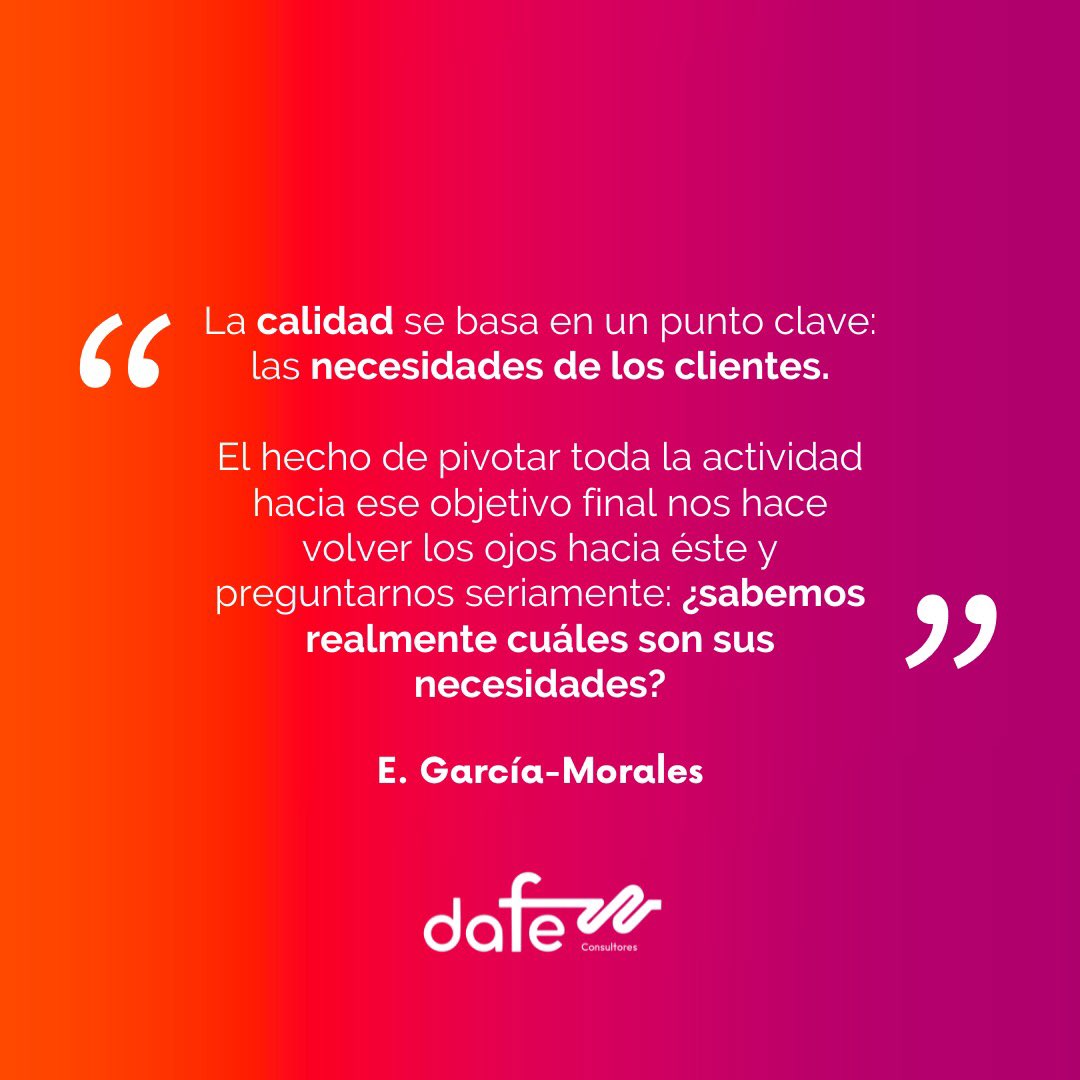dafemx's tweet photo. Cualquier empresa aspira a proporcionar productos y/o servicios de calidad a sus clientes, ¿pero sabemos realmente qué es calidad? 🤔

#DAFE #Consultores #MarketingDigital #Marketing #Frases #MKTTips https://t.co/WIquER5o2b