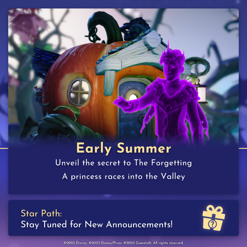 DisneyDLV's tweet photo. Is that a roadmap we see?

Get your first look at what (and who) to expect from our next few updates⤵️

Early 2023 is shaping up to be HUGE for Disney Dreamlight Valley and we can't wait to share the magic with you!

Stay tuned for more details on Update 3 coming this February✨