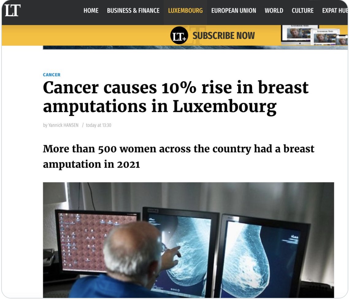 Liz_ORiordan's tweet photo. I CANNOT believe that @LuxTimes used the word 'amputation' to describe a mastectomy. 
I have no words...
@ABSGBI @YMasannat @6state @BreastCancerNow @BCCWW @Tickoffcancer @BarneyCalman @LeahFHardy @RosamundDean @reallorraine https://t.co/0ltKszOXmp