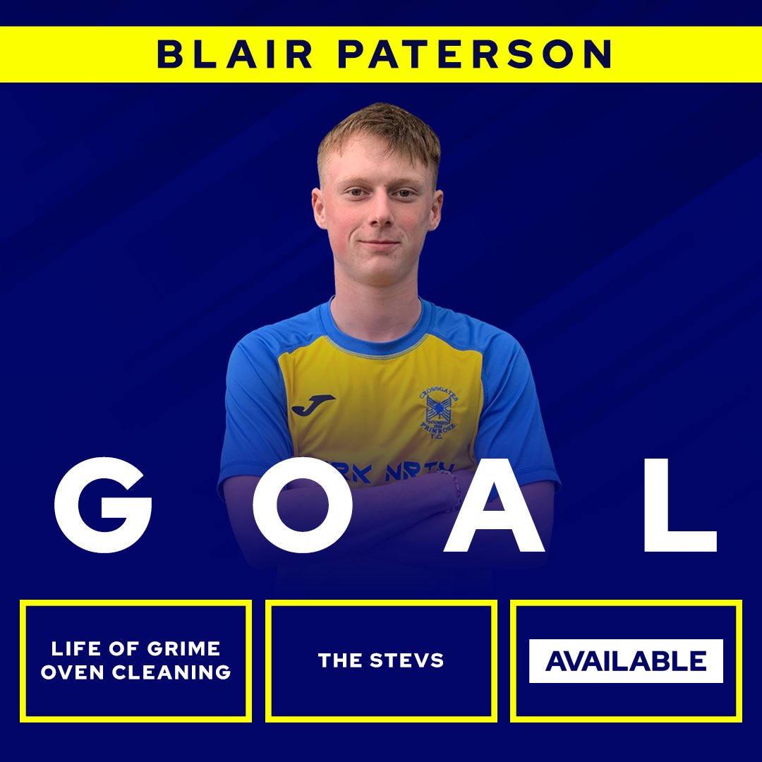 CPFC1926's tweet photo. 94’ | Dunbar United [1-2] Crossgates Primrose

GOAL from Blair Paterson ⚽️

#MonTheRose | #EOSFL | #QualifyingCup https://t.co/1zgFePKXso