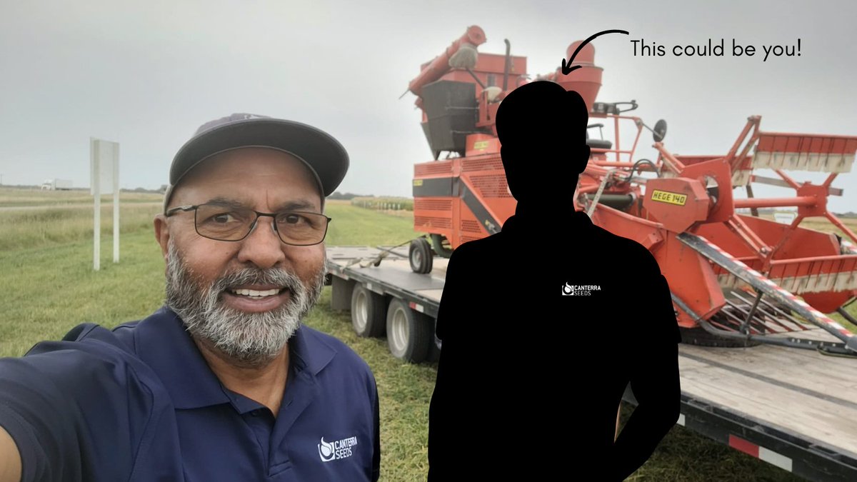📢 We're looking for a Field Program Technician (term) based out of Winnipeg to help execute our field research trials and seed product demonstration program in 2023. If you want to join our team, apply today! canterra.com/images/uploads…
#jobseekers #wcanag #jobsearch