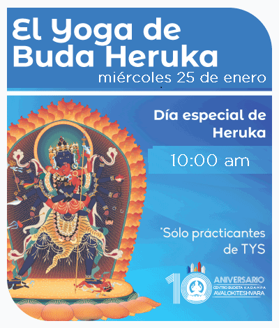 MeditarSatelite's tweet photo. Este miércoles 25 de enero es el día especial de Heruka, y te invitamos a las oraciones de la práctica del Yoga de Buda Heruka con ofrendas.

Disfruta de estas oraciones especiales, mañana  a las 10 am.

▶  Info: 
info@meditarensatelite.org  https://t.co/uj1cbka2WN https://t.co/kQrMvu5jYQ