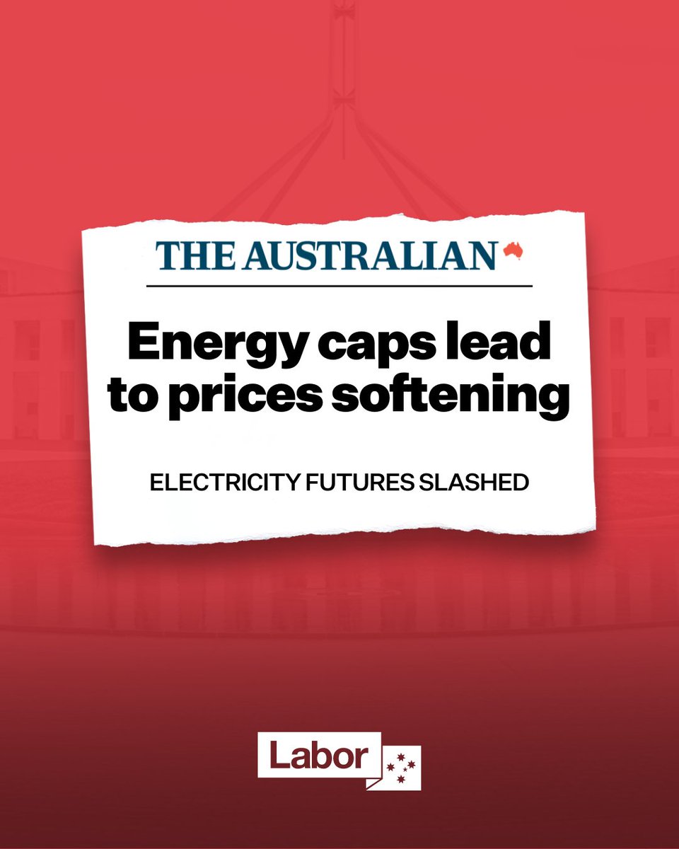 A new report today from the independent energy market operator links falls in forecast energy prices with the <a href="/AlboMP/">Anthony Albanese</a> <a href="/AustralianLabor/">Australian Labor</a> Government's energy price relief plan <a href="/australian/">The Australian</a> #auspol #ausecon
