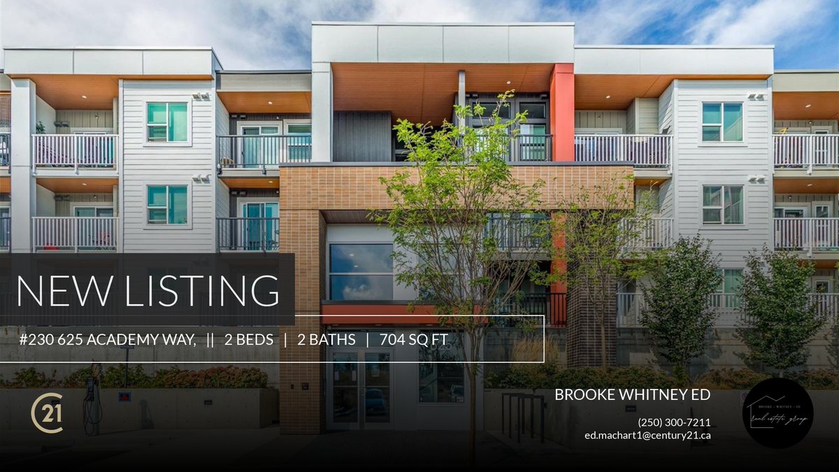 edmachartrealty's tweet photo. 📍 New Listing 📍 Take a look at this fantastic new property that just hit the market located at #230 625 Academy Way, in Kelowna. Reach out here or at (250) 300-7211 for more information!

Listed by Lani Rae

Brooke Attwell • Whit... https://t.co/7vyQGiaDsl https://t.co/r3pHiiFAib
