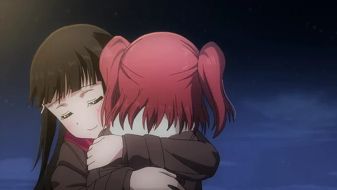 It makes me happy to see Ruby being hugged by Dia. 