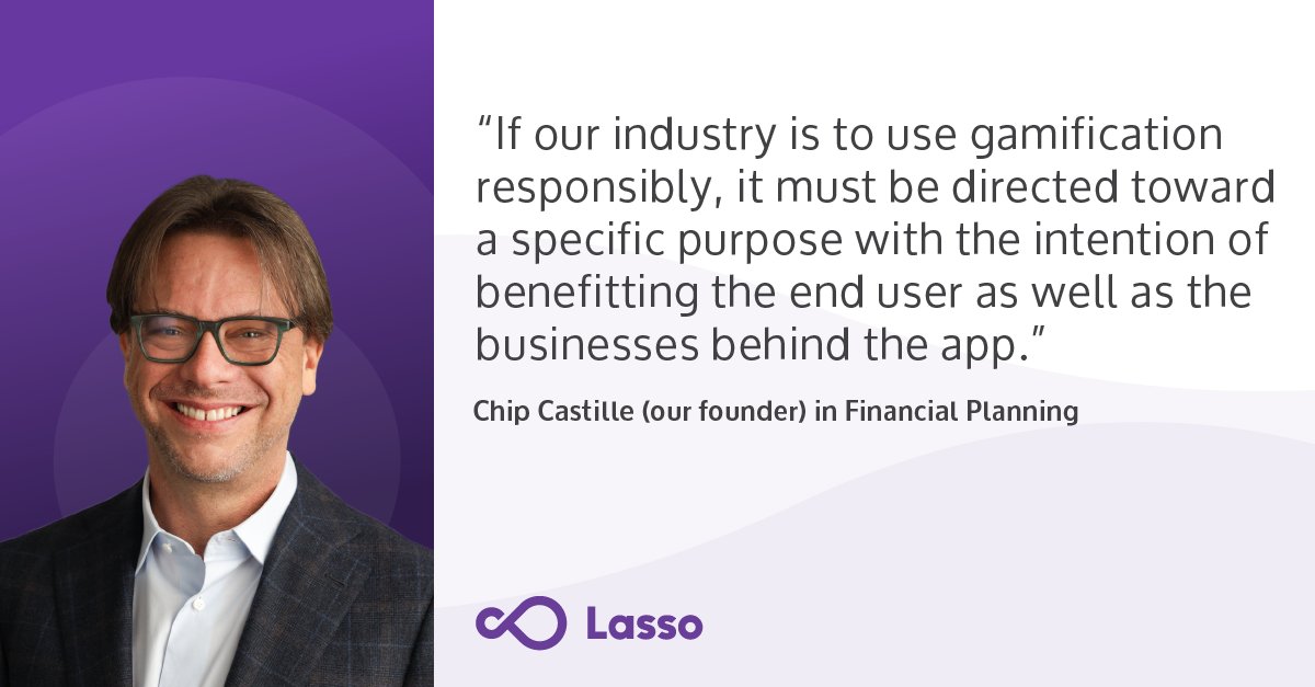 Lasso (@thelassoapp) on Twitter photo Is the gamification of finance good or bad? Read our founder's take in <a href="/finplan/">Financial Planning</a>
financial-planning.com/opinion/with-n… Is the gamification of finance good or bad? Read our founder's take in <a href="/finplan/">Financial Planning</a>
financial-planning.com/opinion/with-n…