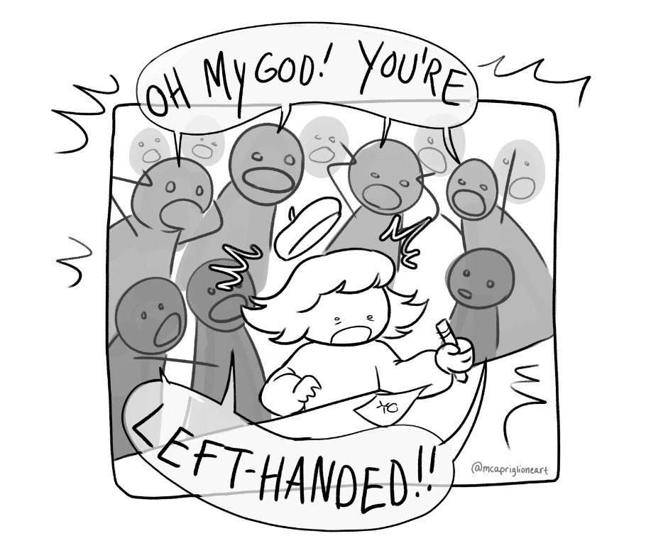 YES i'm LEFTHANDED 