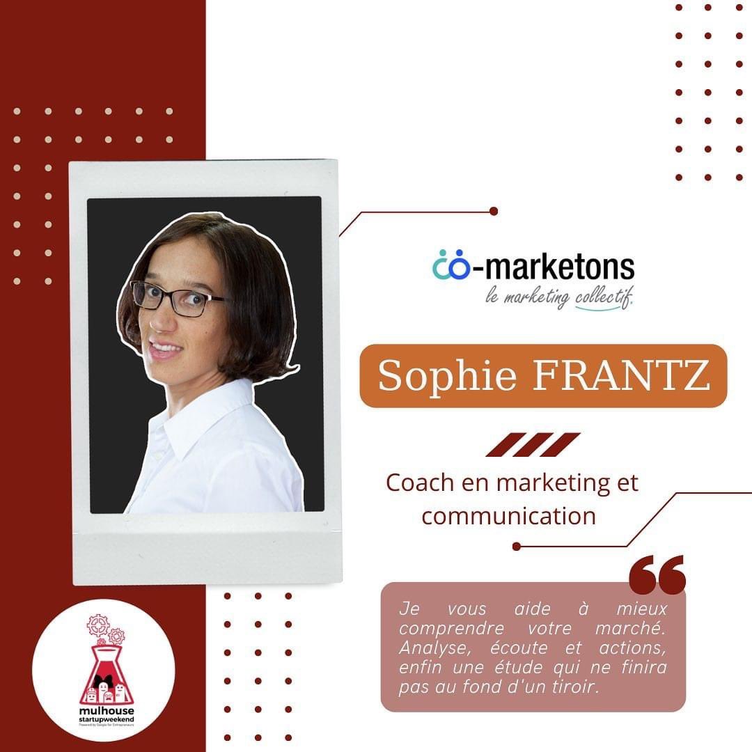 Sophie Frantz, experte en marketing  &amp; communication, vous accompagnera dans le développement de votre stratégie de communication ! 📣
Sourire et bienveillance sont ses maîtres mots, réussite et percussion sont ses self'motiv ! #startup #Mulhouse #Motivation