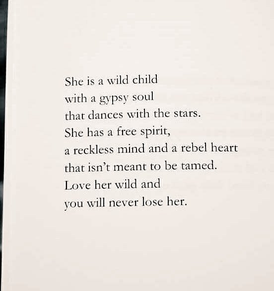 A wild child with a gypsy soul #NationalGirlChildDay_2023