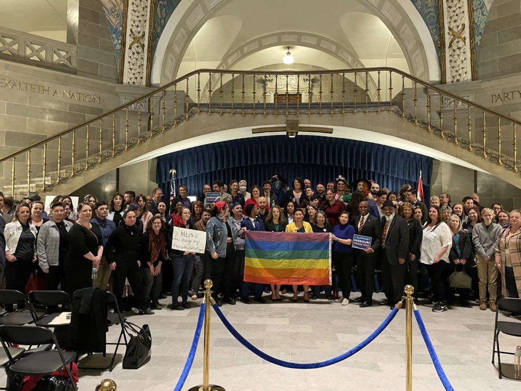 We are ready to fight for LGBTQ+ Missourians. ✊✊🏻✊🏼✊🏽✊🏾✊🏿🏳️‍⚧️🏳️‍🌈
