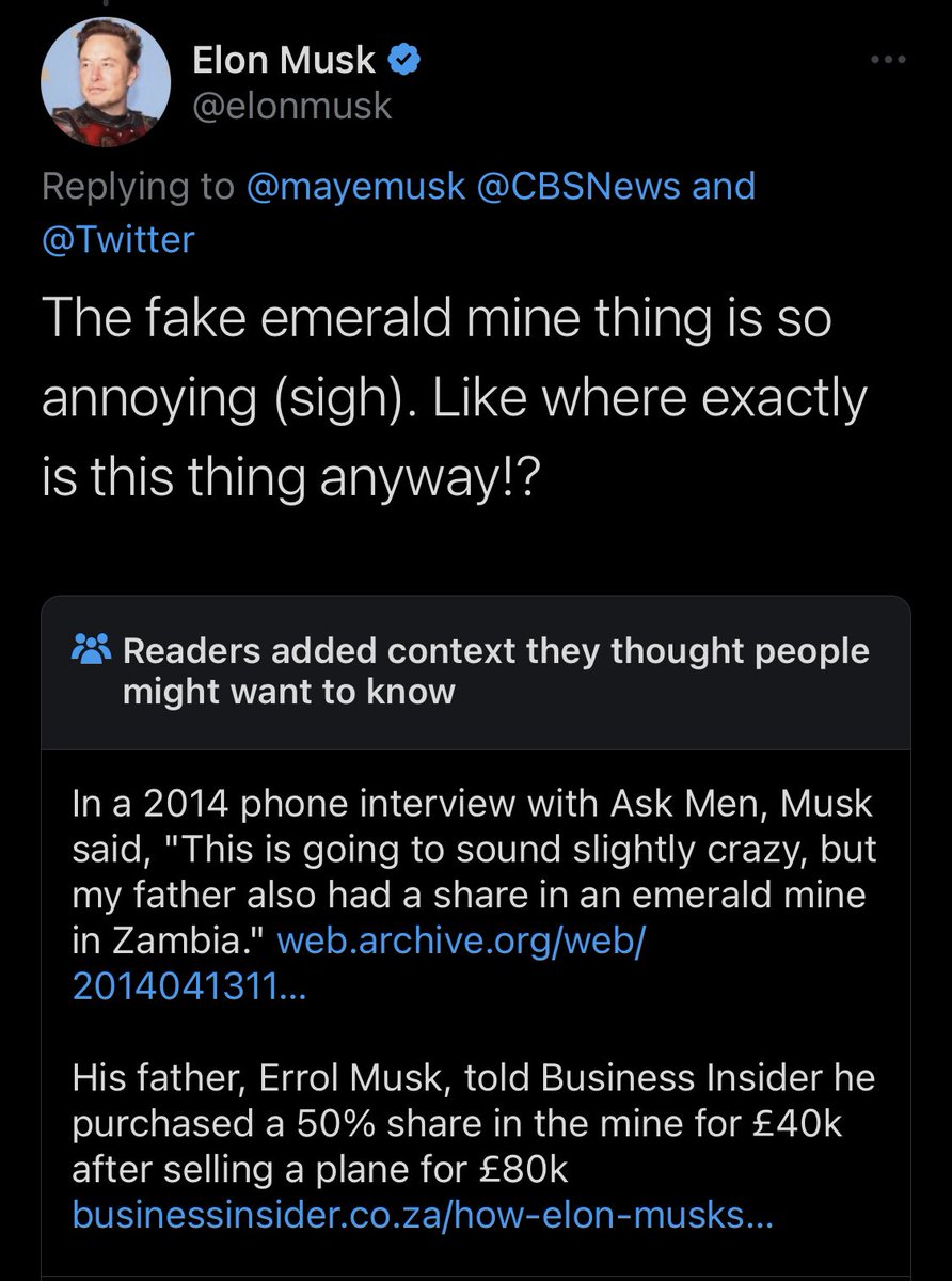 How did I miss this. Elon Musk getting called a liar by his own website just doesn’t get old