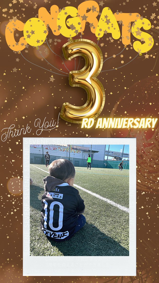 SEVENF__7F's tweet photo. THANK YOU⚽️♥️

 #SEVENF.
 #セブンエフ
 #3周年 https://t.co/uMJlGjoABs