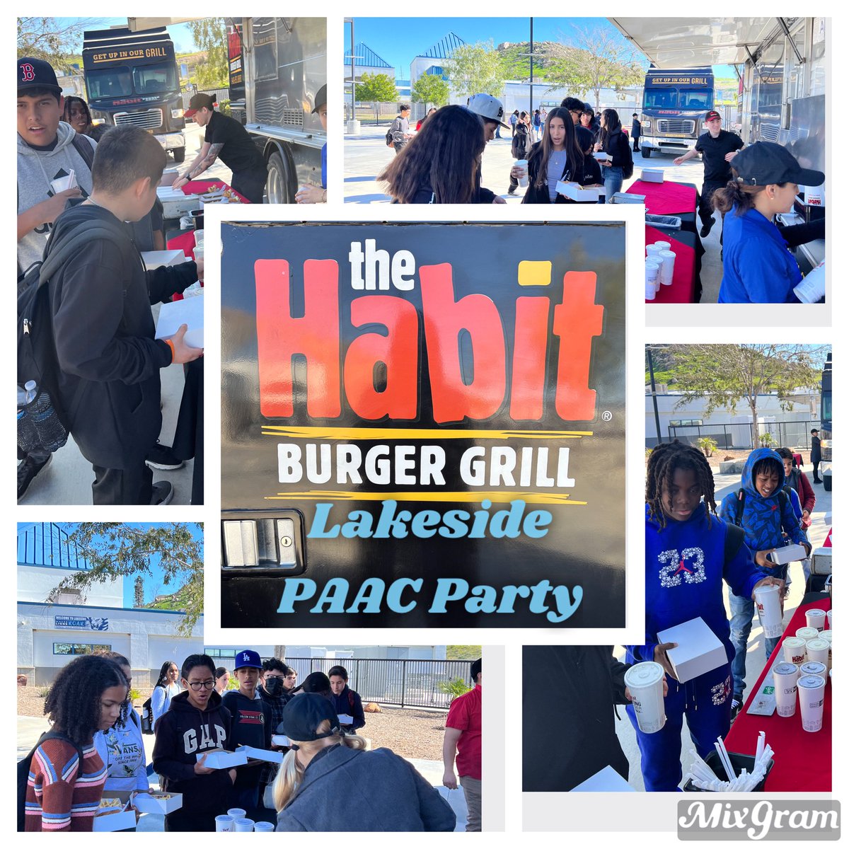 Congrats to the 500 Lakeside Lions who earned a special lunch from @habitburgergrill for a 3.0 GPA or higher, no tardies, and no discipline issues! #ROAR #thehabitburgergrill  #GreatJobLions