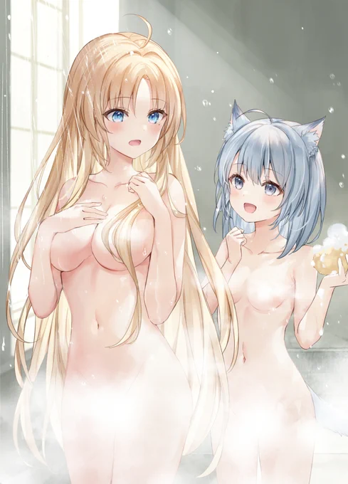 お背中お流ししましょうか～? 