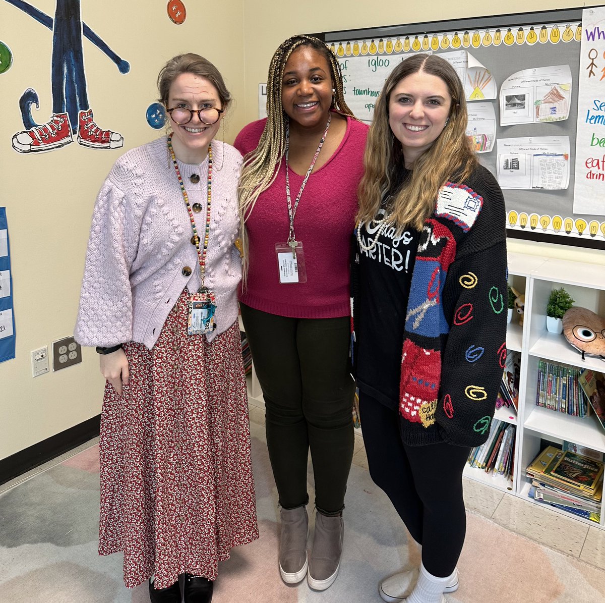 When team theme day falls on the 100th Day of School, you channel Golden Girls turns 100!