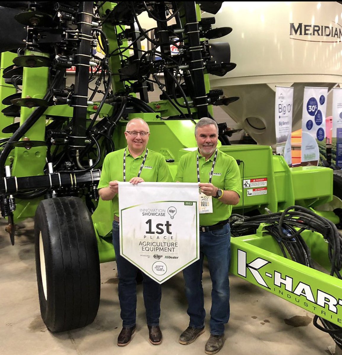 DID YOU KNOW...💭

K-Hart was awarded First Place in the Agriculture Equipment category of the Manitoba Ag Days Innovation Showcase for the revolutionary Spyder Drill! 

Why the Spyder drill? … Lower fuel cost, better residue management, fewer tractor hours and greater yields!