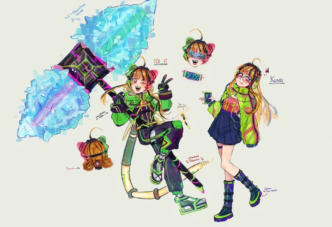 [IYR/RTG] here Futaba comes again, as a Kosei student and as a Phantom Thief, Idle!!  