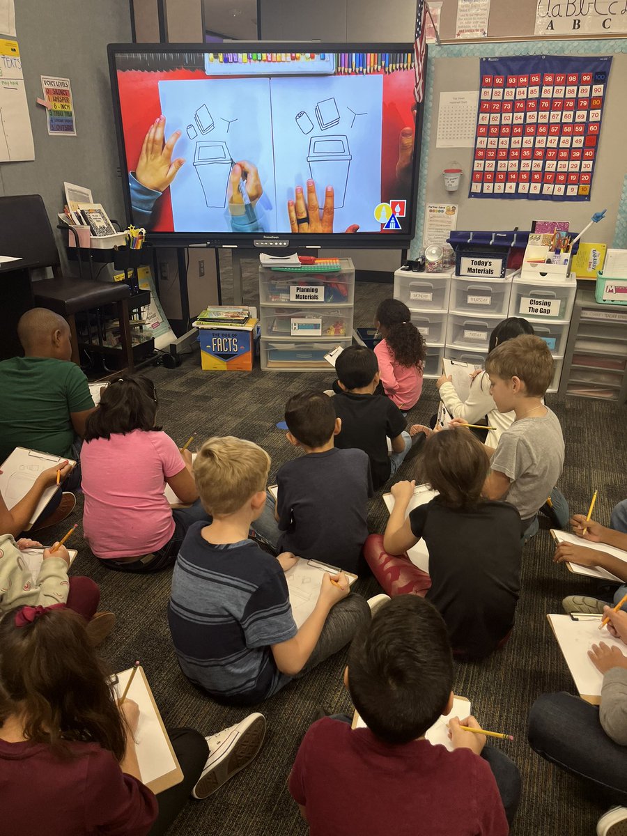 mrscoddsclass's tweet photo. Combined our Writing focus (procedural texts/ how to books) with our Science focus (recycling) today and had some fun drawing! π #secondgradewriting #secondgradescience #2ndtoNone https://t.co/rd0ErtMCVv