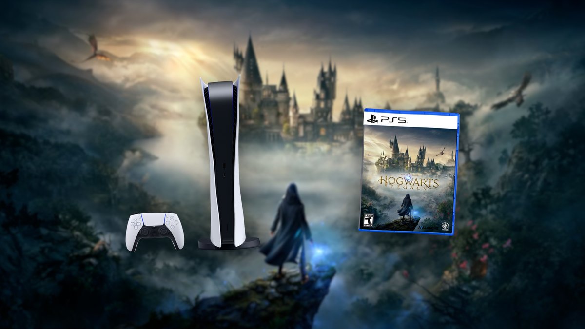 I'm giving away a PS5 and a copy of Hogwarts Legacy! All you have to do to enter: ♻️ Retweet ✅ Follow @TmarTn Winner chosen on February 1st Good luck! 🪄