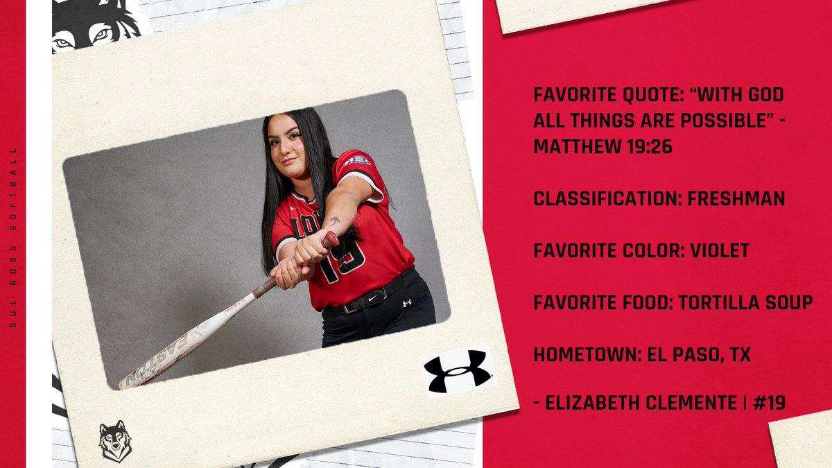 SRSU_Softball's tweet photo. Our next freshman is first base, Elizabeth (Liz) Clemente! https://t.co/tDWjfTjppr