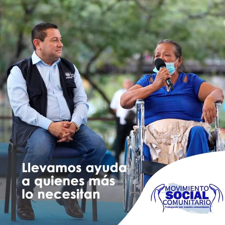 ArdonCandy's tweet photo. El día miércoles 25 enero 2023 el #MovimientoSocialComunitario  y El Ministro @RolandoCastroSv darán a conocer excelentes noticias para las  comunidades del gran San Salvador🇸🇻

¡Promoviendo soluciones para las comunidades!

#SillasDeRuedas https://t.co/y8gwjtqqYx
