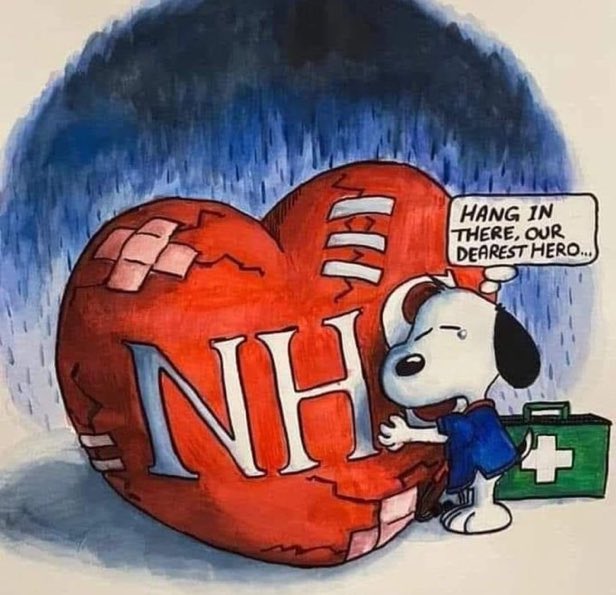 Please don’t let them take the NHS.