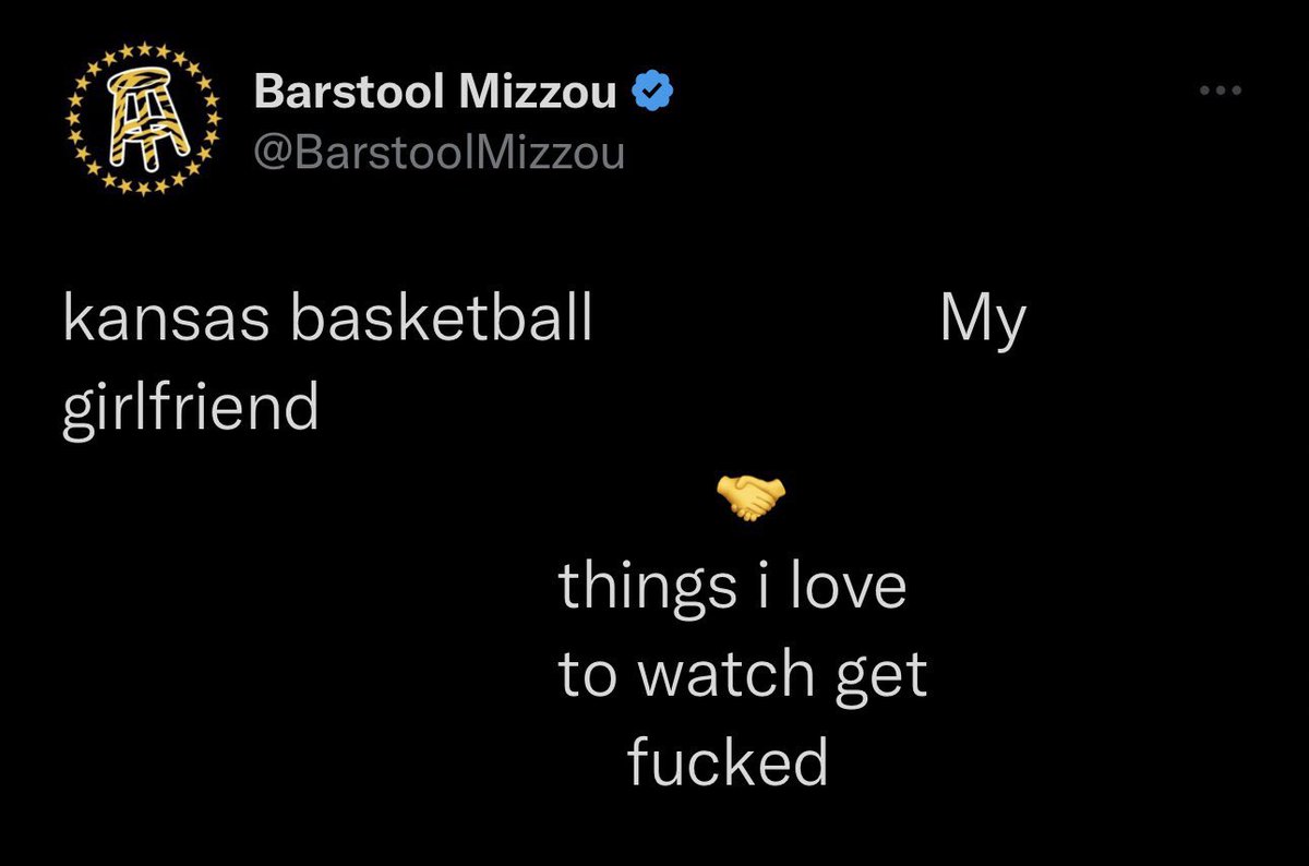 Barstool KU on Twitter "You can’t hide your past.BarstoolMizzou"