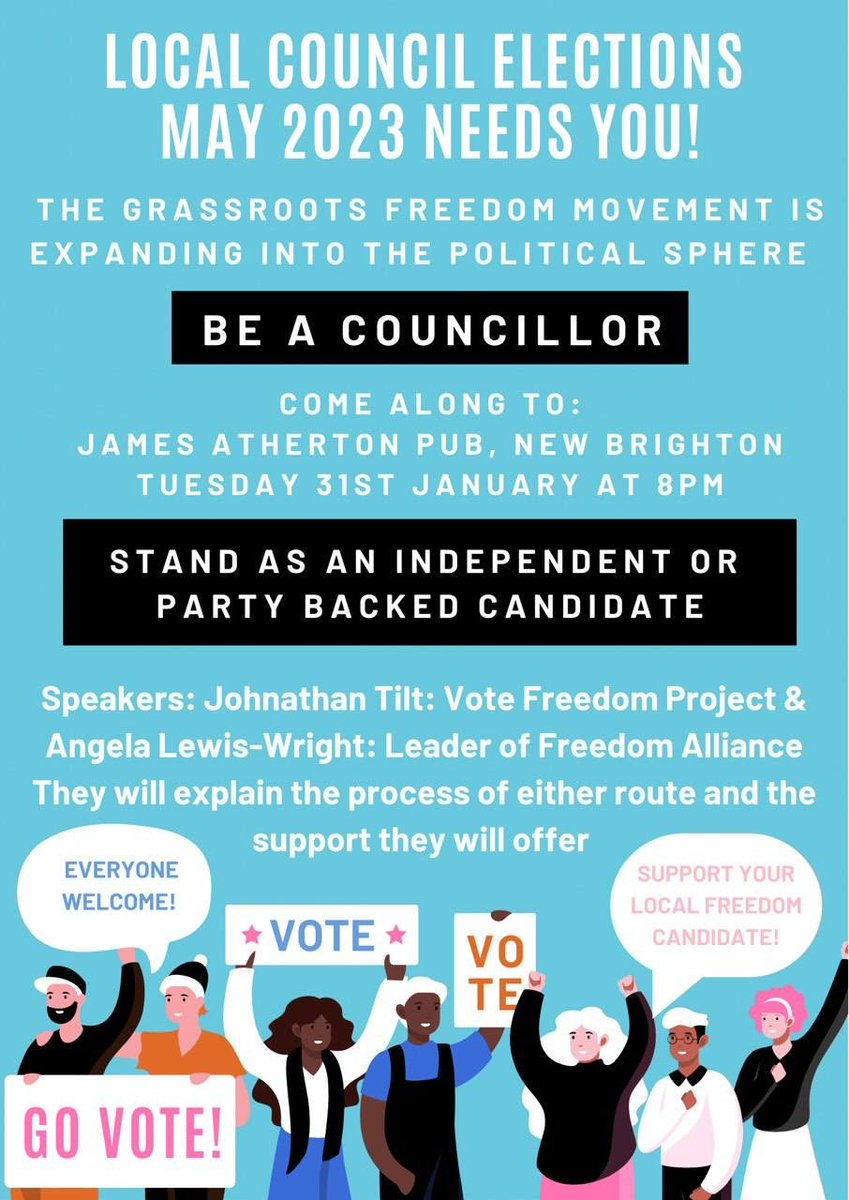 An event for those that value their #freedom on the #Wirral #NewBrighton #Birkenhead #Liverpool ⁦#Merseyside @FreedomAllian11⁩