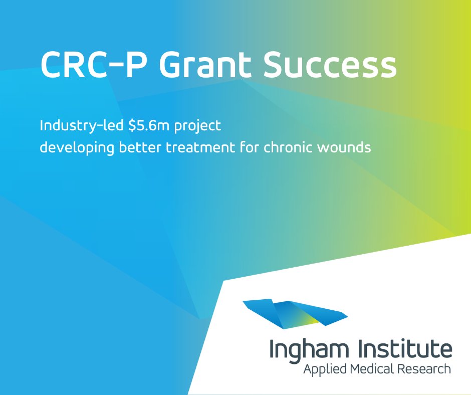 Congratulations to Professor Slade Jensen, Research Director of the Antibiotic Resistance and Mobile Elements Group, who is part of a recently secured $5.6m grant to improve treatments of chronic wounds. inghaminstitute.org.au/news_item/crc-… #appliedmedicalresearch #industry #collaboration