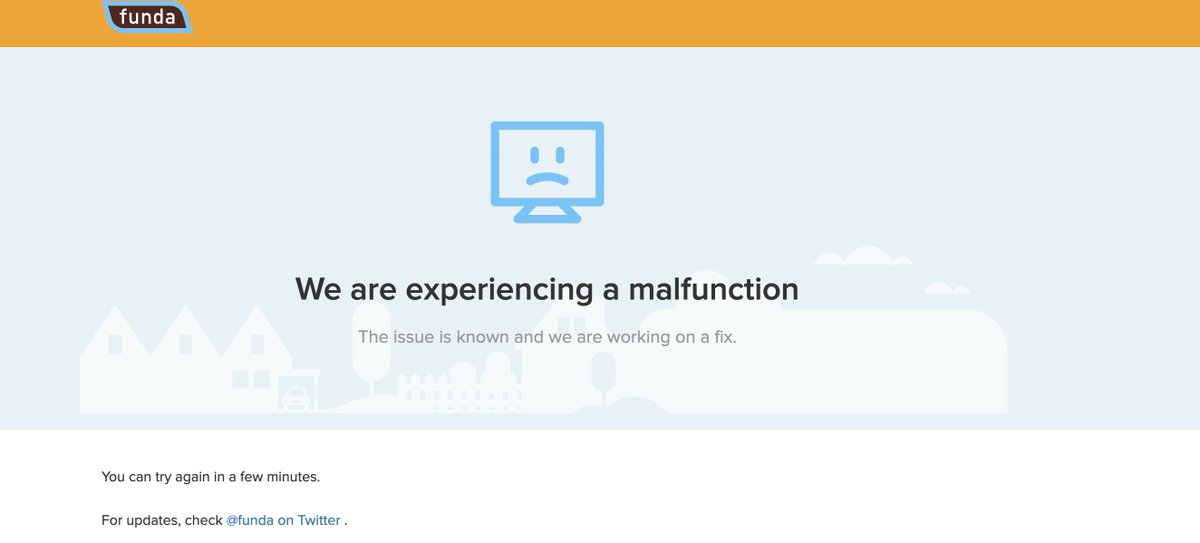 ichbinvarun's tweet photo. @funda  is down? https://t.co/XcNRQ4sqR0