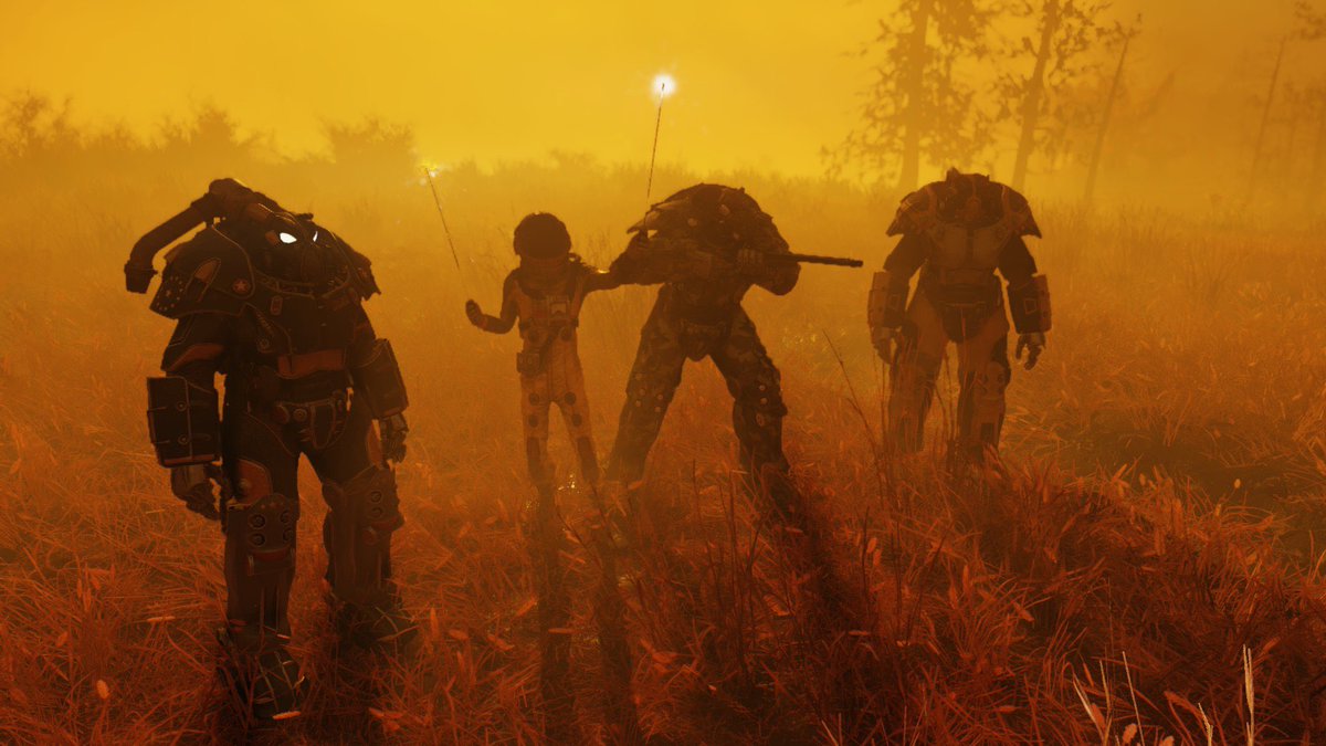 #Fallout76　初期の頃の76は楽しかったなｗ😂