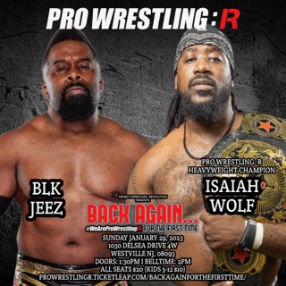 PWRJfury's tweet photo. On sunday the word of the day is rivalry.
Heavyweight champion
@TheIsaiahWolf vs
@Jeez215 

Women's Champion
@Gabbity 
Vs 
@karenbrenee 

RISE Champion
@llcoolgkm 
Vs
@MaxStGiovanni

And 6 man action
@blkren_pw 
Takes on @DanielATG215 &amp; @IncThrone https://t.co/Fc99lKjxS7