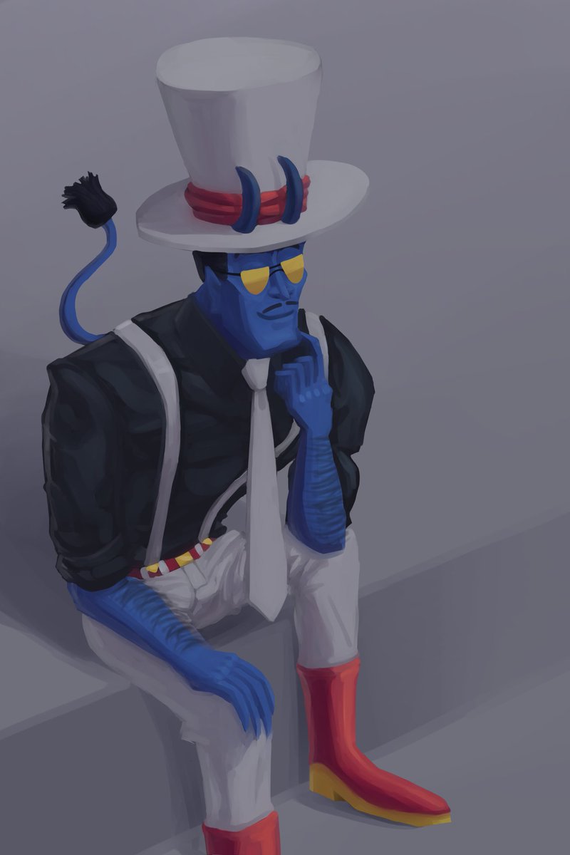 「Same character, almost 5 years apart 」|HPXのイラスト