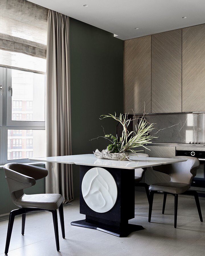 ScottThomasID's tweet photo. Possibly the smallest  #kitchen &amp;  #diningroom we’ve ever designed. We’re loving it!
#kitchendesign #diningarea #hotness🔥
#wilshirecorridor #project https://t.co/uM635KiR7K