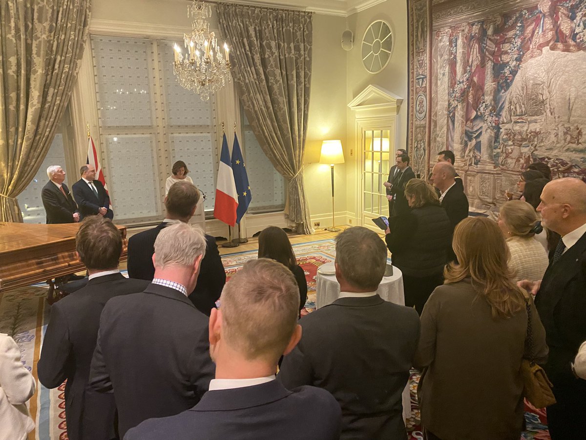 fedeinlondon's tweet image. Merci beaucoup to @FranceintheUK for the wonderful evening reception to celebrate the beginning of this new year.  #EUunity
