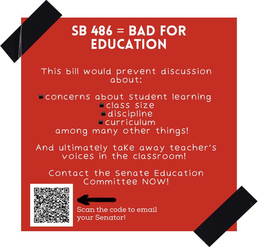 KokomoTeachers's tweet photo. Please vote no and tell your Senator to vote no! @ISTAmembers @INSenDems @INSenateGOP This is not what is best for students or teachers! https://t.co/uxdMuKnymO