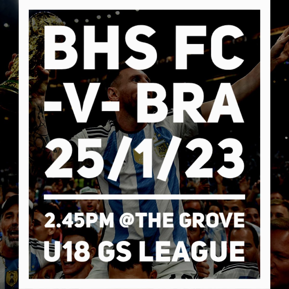 BHSFootballClub's tweet photo. It’s the match you’ve all been waiting for, tomorrow is derby day for the #BAYA 💙💛🙌 @BHS__Sport @belfasthighsch1 #gotthedaterightthistime 😉 https://t.co/uFkvc9BRtG