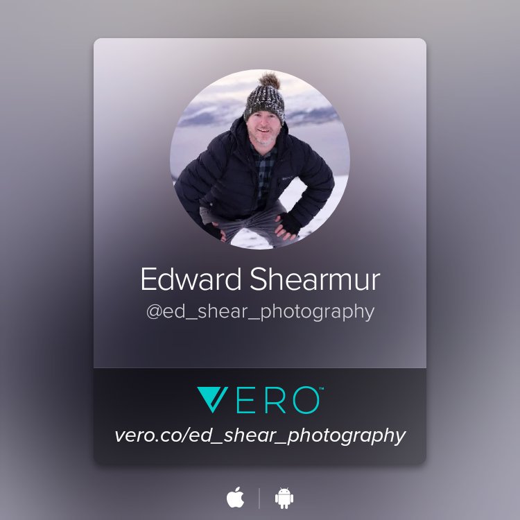EShearmur's tweet photo. Joined Vero. An alternative to Instagram without algorithms or adverts. Much better. I welcome you to follow me on #vero #follow #followback #travel #community #friends #social #photography #art #socialcommunity #verocommunity 
https://t.co/AcBRL7qiIa https://t.co/A8PabP2hj1