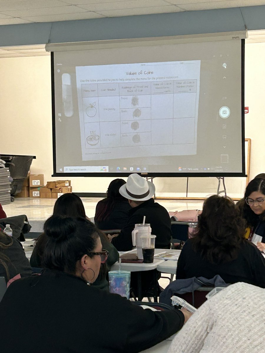 EISDMath's tweet photo. Day 2 of unit planning with our @EISDofSA 1st grade teachers. Great job @josjengeo in modeling for teachers engaging activities! #weteachmath https://t.co/cgAycsUGsb