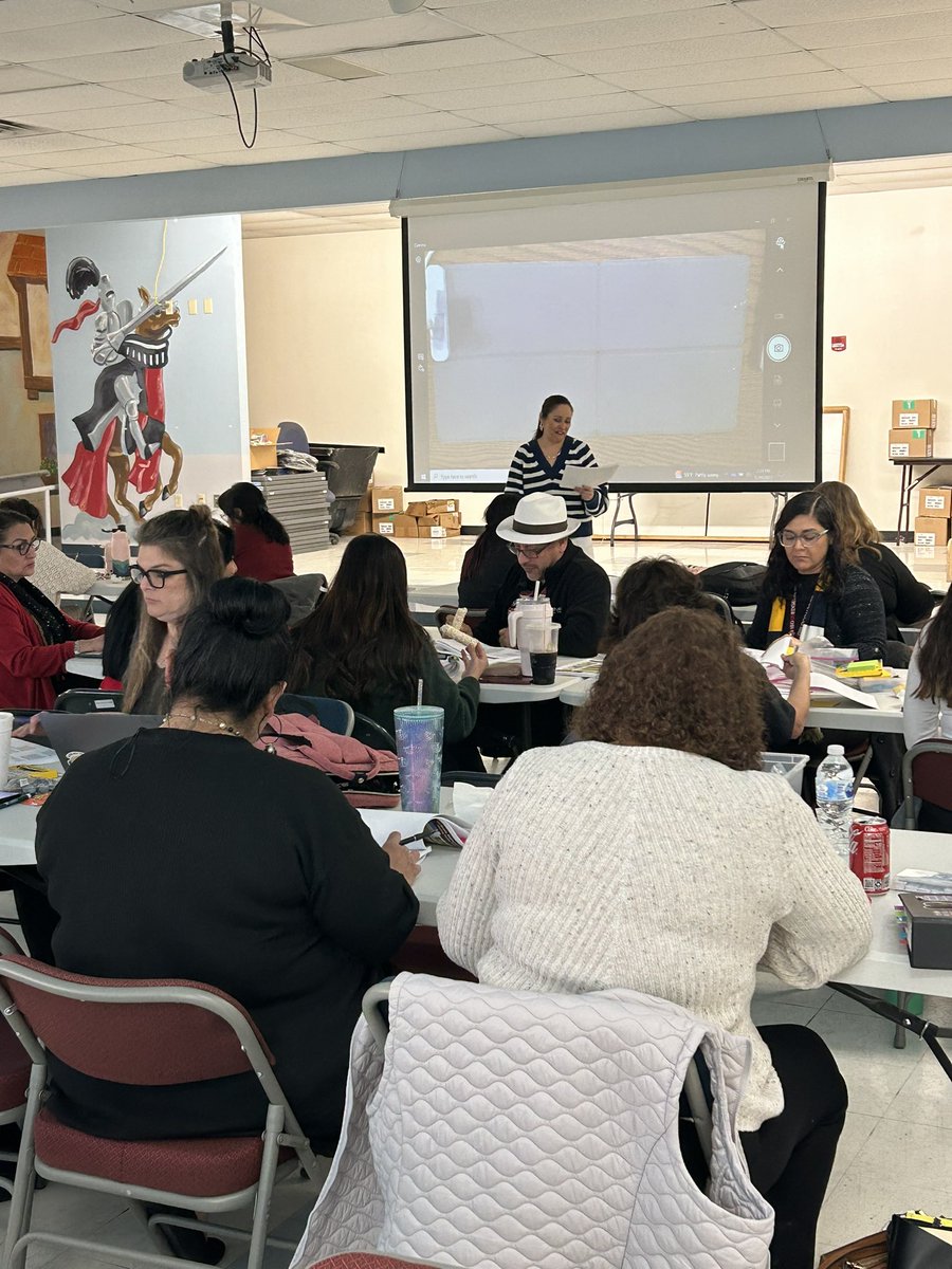 EISDMath's tweet photo. Day 2 of unit planning with our @EISDofSA 1st grade teachers. Great job @josjengeo in modeling for teachers engaging activities! #weteachmath https://t.co/cgAycsUGsb