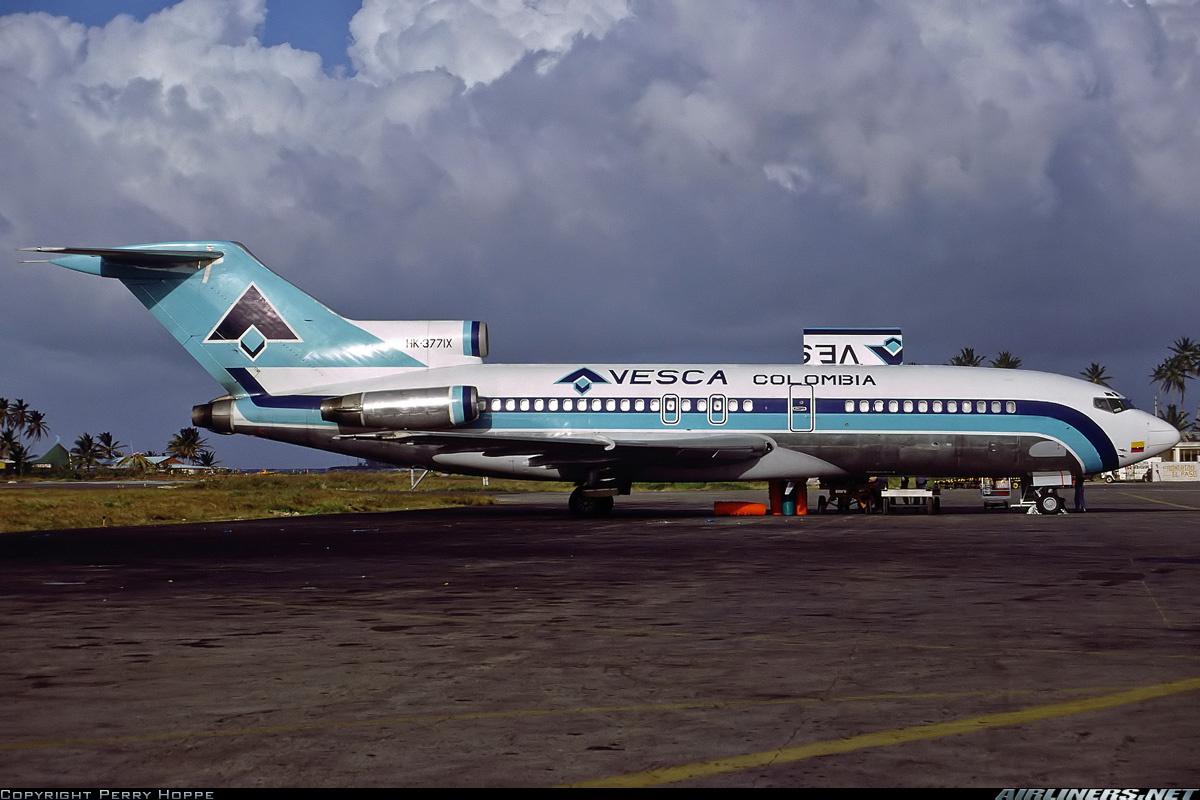n194at's tweet photo. AVESCA Colombia
Boeing 727-95F HK-3771X
ADZ/SKSP Gustavo Rojas Pinilla International Airpor
Photo credit Perry Hoppe | November 30, 1994
#AvGeek #Aviation #Airline #AvGeeks #Boeing #B727 #AVESCA #ADZ https://t.co/1DEF86RsDs